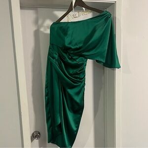 Anna Grace Emerald Green Dress